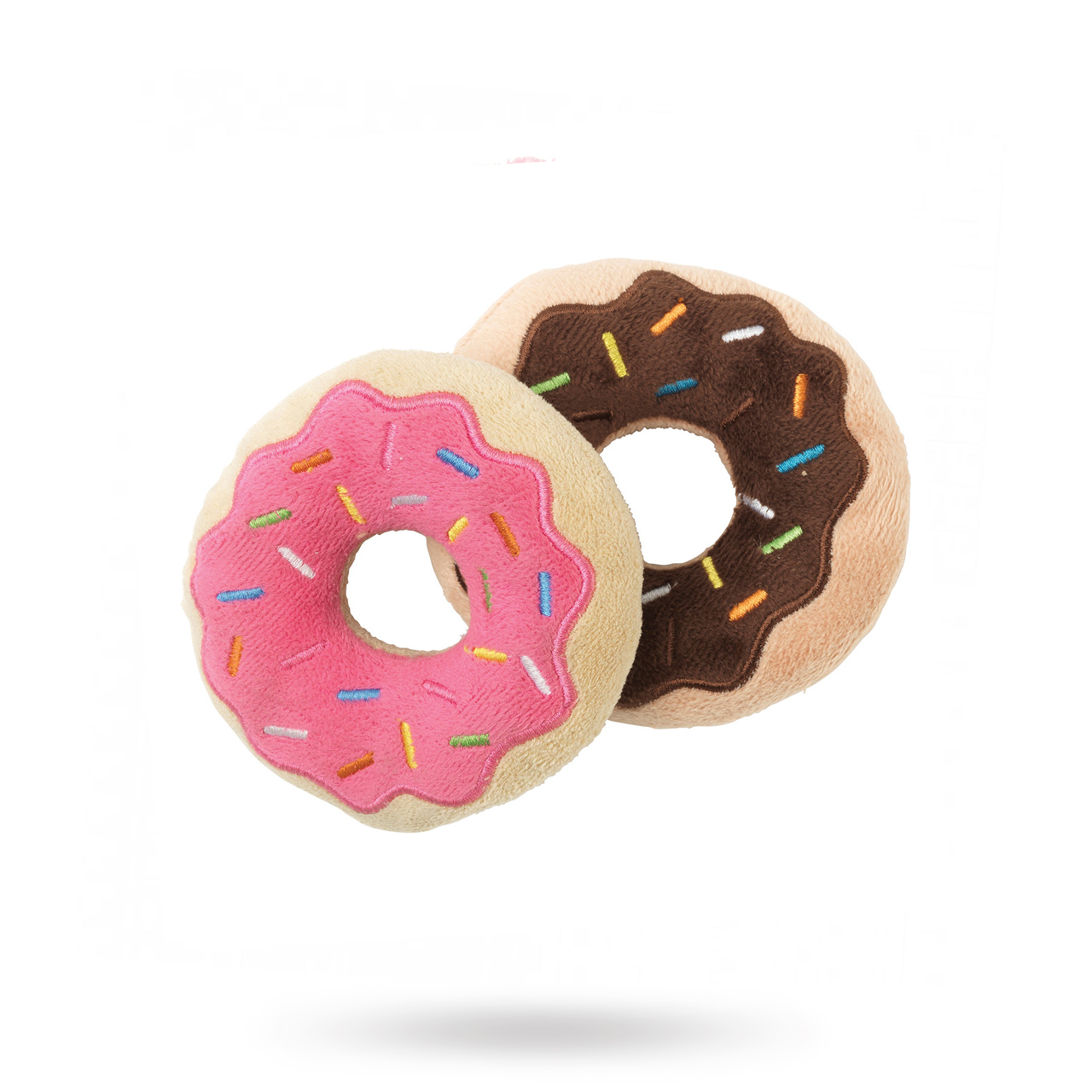 Mjuk Hundleksak - Donuts 2-pack