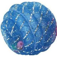 Kattleksak Glitterboll med liten kula Blå